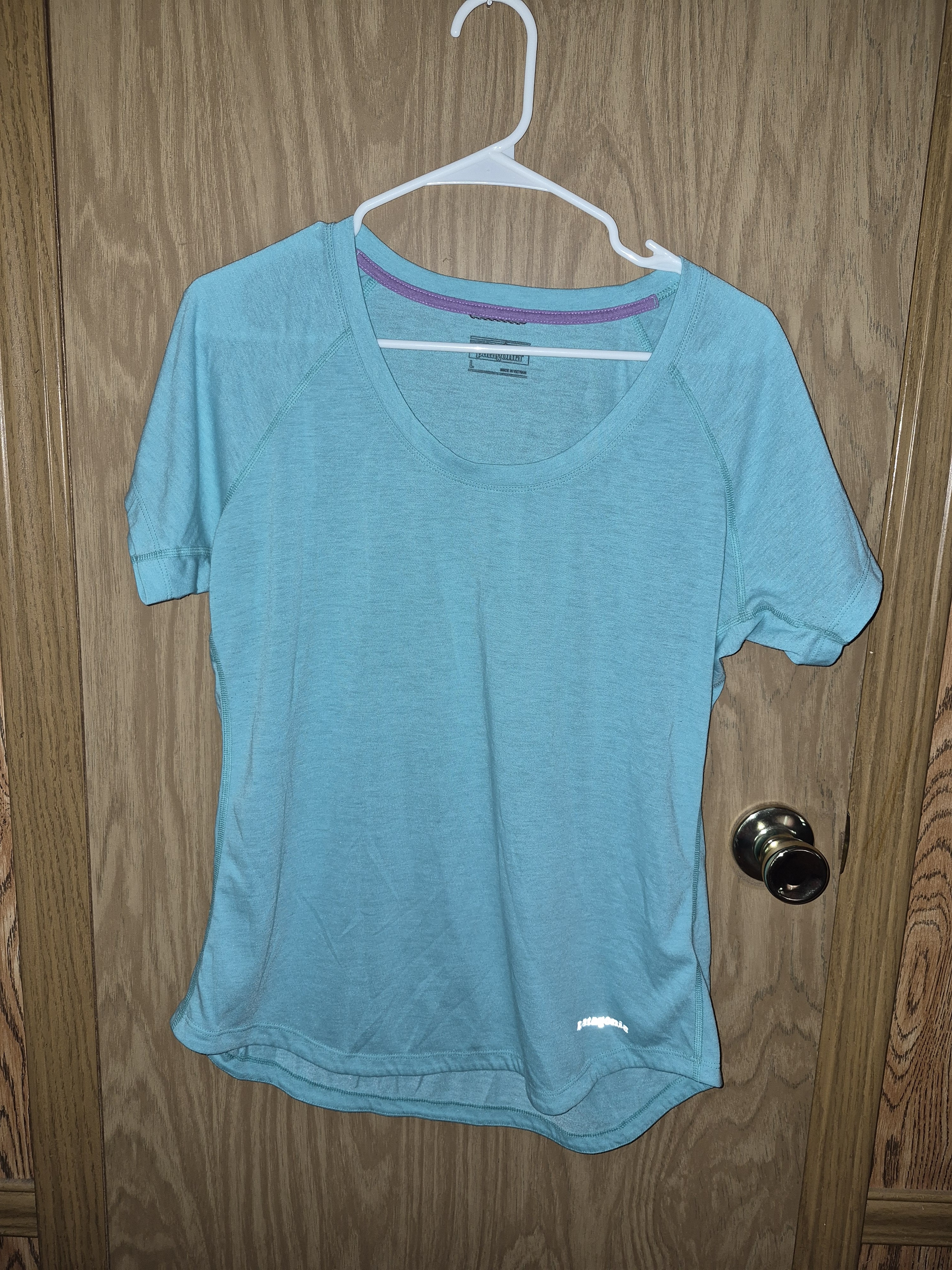 Patagonia Blue Fitted Shirt.